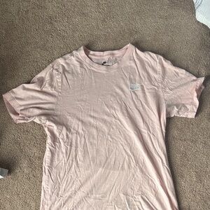 Nike Men's Light Pink Short Sleeve Tee